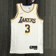 Los Angeles Lakers75 Year  White #3 DAVIS 1:1 Quality NBA Season Jerseys 2022