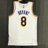 Los Angeles Lakers 75 Year  White Kobe #8 BRYANT 1:1 Quality NBA Season Jerseys 2022