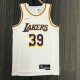 Los Angeles Lakers 75 Year  White #39 HOWARD 1:1 Quality NBA Season Jerseys 2022