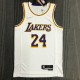 Los Angeles Lakers 75 Year  White Kobe #24 BRYANT 1:1 Quality NBA Season Jerseys 2022