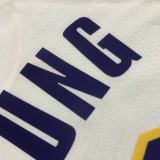 Los Angeles Lakers 75 Year  White #0 YOUNG 1:1 Quality NBA Season Jerseys 2022