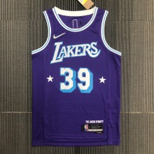 Los Angeles Lakers City Edition 75 Year  Prople #39 HOWARD 1:1 Quality NBA Season Jerseys 2022