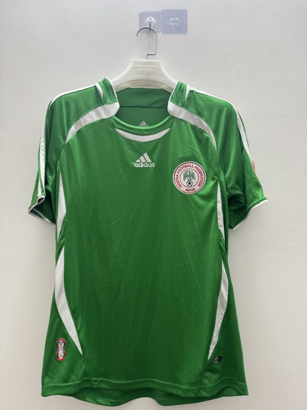 Rrtro Nigeria  Home 1:1 Quality Soccer Jersey  2006-2007