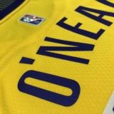Los Angeles Lakers  75 Year  Yellow #34 O'NEAL   1:1 Quality NBA Season Jerseys 2022