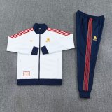 Roma  White Jacket  Tracksuit  1:1  25-26