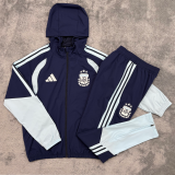 Argentina Windbreaker Sets With pants  Blue 1:1 Quality Soccer Jersey  26-27 (2026)
