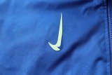 Barcelona Windbreaker  Blue 1:1 Quality Soccer Jersey  25-26