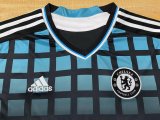 Retro  Chelsea Away Long Sleeve 1:1 Quality Soccer Jersey  2011-2012