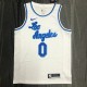 Los Angeles Lakers White Latin Night #0 WESTBROOK  1:1 Quality NBA Season Jerseys