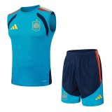 Spain Vest Training Player With Pants Sets 1:1 Quality Soccer Jersey   26-27 (2026)