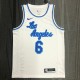 Los Angeles Lakers White Latin Night #6 JAMES 1:1 Quality NBA Season Jerseys
