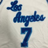 Los Angeles Lakers White Latin Night #7 ANTHONY 1:1 Quality NBA Season Jerseys