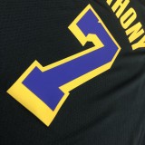 Retro Los Angeles Lakers Black Reward Edition #7 ANTHONY 1:1 Quality NBA Season Jerseys 2021