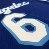 Los Angeles Lakers Blue Latin Night #6 JAMES 1:1 Quality NBA Season Jerseys
