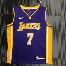 Los Angeles Lakers Purple #7 ANTHONY 1:1 Quality NBA Season Jerseys