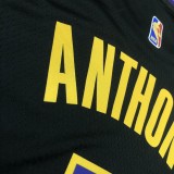 Retro Los Angeles Lakers Black Reward Edition #7 ANTHONY 1:1 Quality NBA Season Jerseys 2021