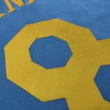 Los Angeles Lakers  Blue #8 BRYANT round neck  MPLS 1:1 Quality NBA Season Jerseys