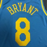 Los Angeles Lakers  Blue #8 BRYANT round neck  MPLS 1:1 Quality NBA Season Jerseys