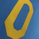 Los Angeles Lakers  Round Neck  MPLS  Blue #0 YOUNG 1:1 Quality NBA Season Jerseys