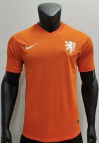Retro Netherlands Home 1:1 Quality Soccer Jersey  2014