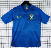 Retro Brazil  Away  1:1 Quality Soccer Jersey 2018