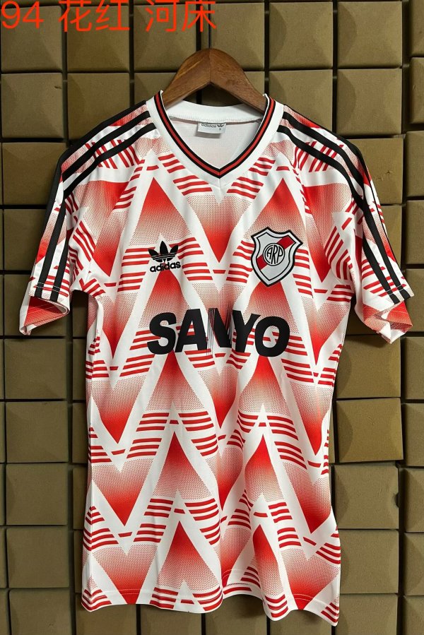 Retro River Plate  1:1 Quality Soccer Jersey  1994