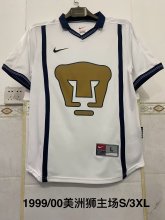 Pumas  Home Retro  1:1 Quality Soccer Jersey   1999-2000