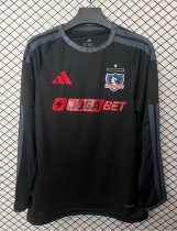 Colo-Colo Away Long Sleeve Fans  1:1 Quality Soccer Jersey  26-27
