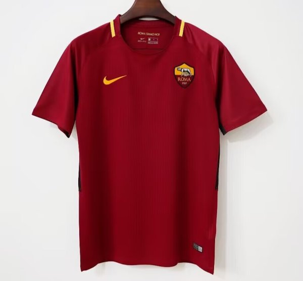 Retro Roma home 1:1 Quality Soccer Jersey  2017-2018
