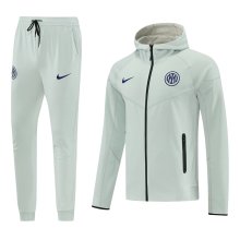 Inter milan  Hoodies jacket suite have hat  25-26