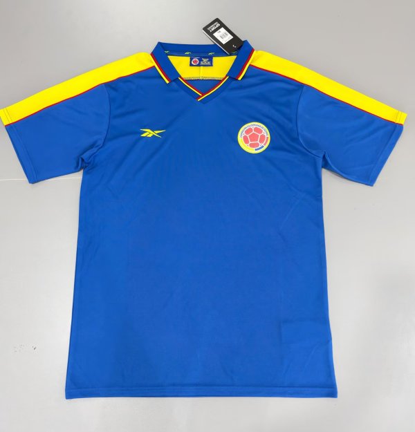 Retro Colombia Away 1:1 Quality Soccer Jersey 1998
