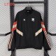Chelsea  Windbreaker  Black 1:1 Quality Soccer Jersey  25-26