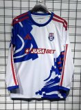 Universidad De Chile Long Sleeve Away Fans 1:1 Quality Soccer Jersey 26-27