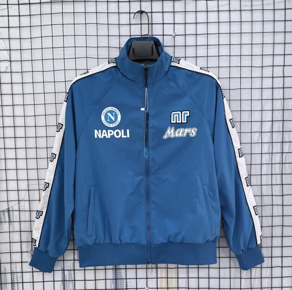 Retro Napoli Windbreaker Blue 1:1 1988-1989