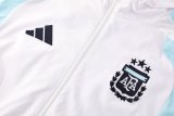 Argentina   Windbreaker Sets With pants  White 1:1 Quality Soccer Jersey  26-27 (2026)