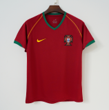 Retro Portugal Home  Fans 1:1 Quality Soccer Jersey   2006