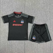Colo-Colo Away Kids  Fans 1:1 Quality Soccer Jersey 26-27