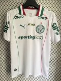 Palmeiras Away Fans 1:1 Quality Soccer Jersey   26-27 (有广告)