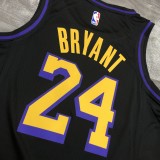 Los Angeles Lakers Latin Black Kobe #24 BRYANT  1:1 Quality NBA Season Jerseys