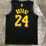 Los Angeles Lakers Latin Black Kobe #24 BRYANT  1:1 Quality NBA Season Jerseys