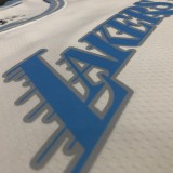 Retro Los Angeles Lakers White #23 JAMES  1:1 Quality NBA Season Jerseys 2021