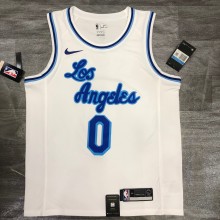 Los Angeles Lakers White Latin Night #0 KUZMA 1:1 Quality NBA Season Jerseys