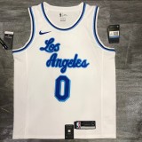 Los Angeles Lakers White Latin Night #0 YOUNG 1:1 Quality NBA Season Jerseys