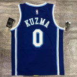 Los Angeles Lakers Blue Latin Night #0 KUZMA 1:1 Quality NBA Season Jerseys