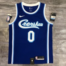 Los Angeles Lakers Blue Latin Night #0 YOUNG 1:1 Quality NBA Season Jerseys