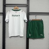 Palmeiras Away Fans  With Pants Sets 1:1 Quality Soccer Jersey   26-27 (有广告)