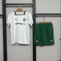 Palmeiras Away Fans  With Pants Sets 1:1 Quality Soccer Jersey   26-27 (有广告)