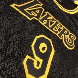 Los Angeles Lakers Snake Pattern#9 RONDO 1:1 Quality NBA Season Jerseys