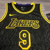 Los Angeles Lakers Snake Pattern#9 RONDO 1:1 Quality NBA Season Jerseys