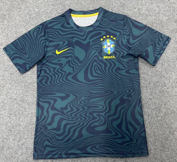 Brazil Training  Special Edition Fans Green  1:1 Quality Soccer Jersey  26-27 (2026)
